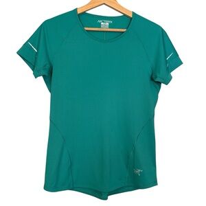 Arc'teryx Women's Teal Short Sleeve Tee
